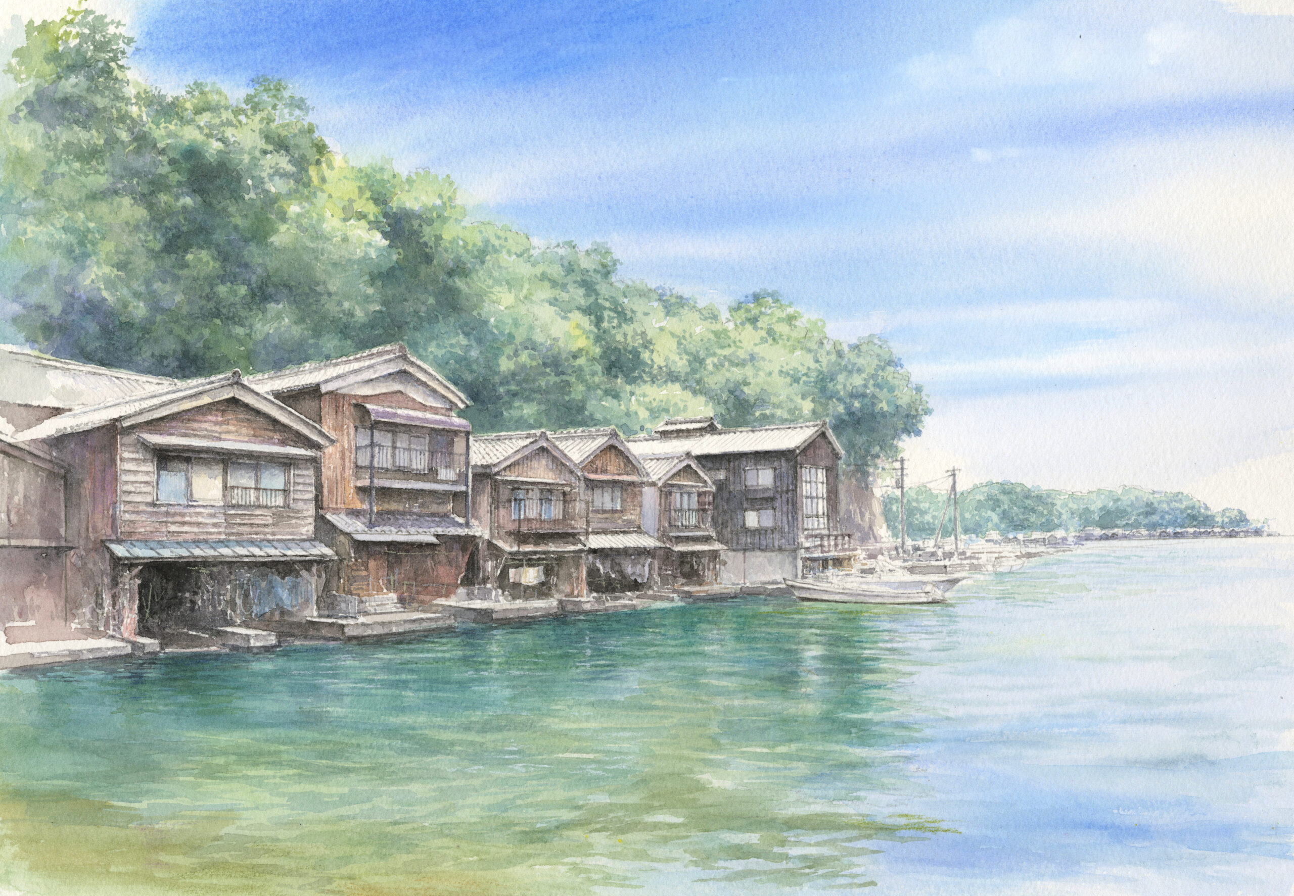 4・5月限定】野村重存先生の水彩画の展示のお知らせ | 医療法人創健会 